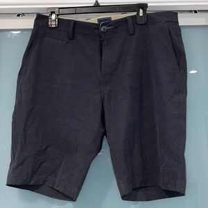 Men’s navy blue 7 diamonds shorts, 32” waist